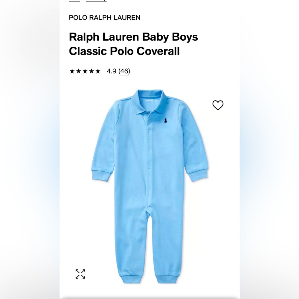 Two pieces Onesies Ralph Lauren and Nordstrom brand 3 months .